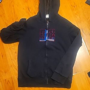 Women's DC thick hoodie sz XL